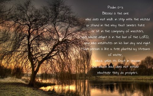 29 MAR 2017 Psalm 1 1-3