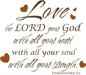 8 April 2017 Deuteronomy 6 5