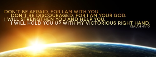 9 APR 2017 Isaiah 41 10